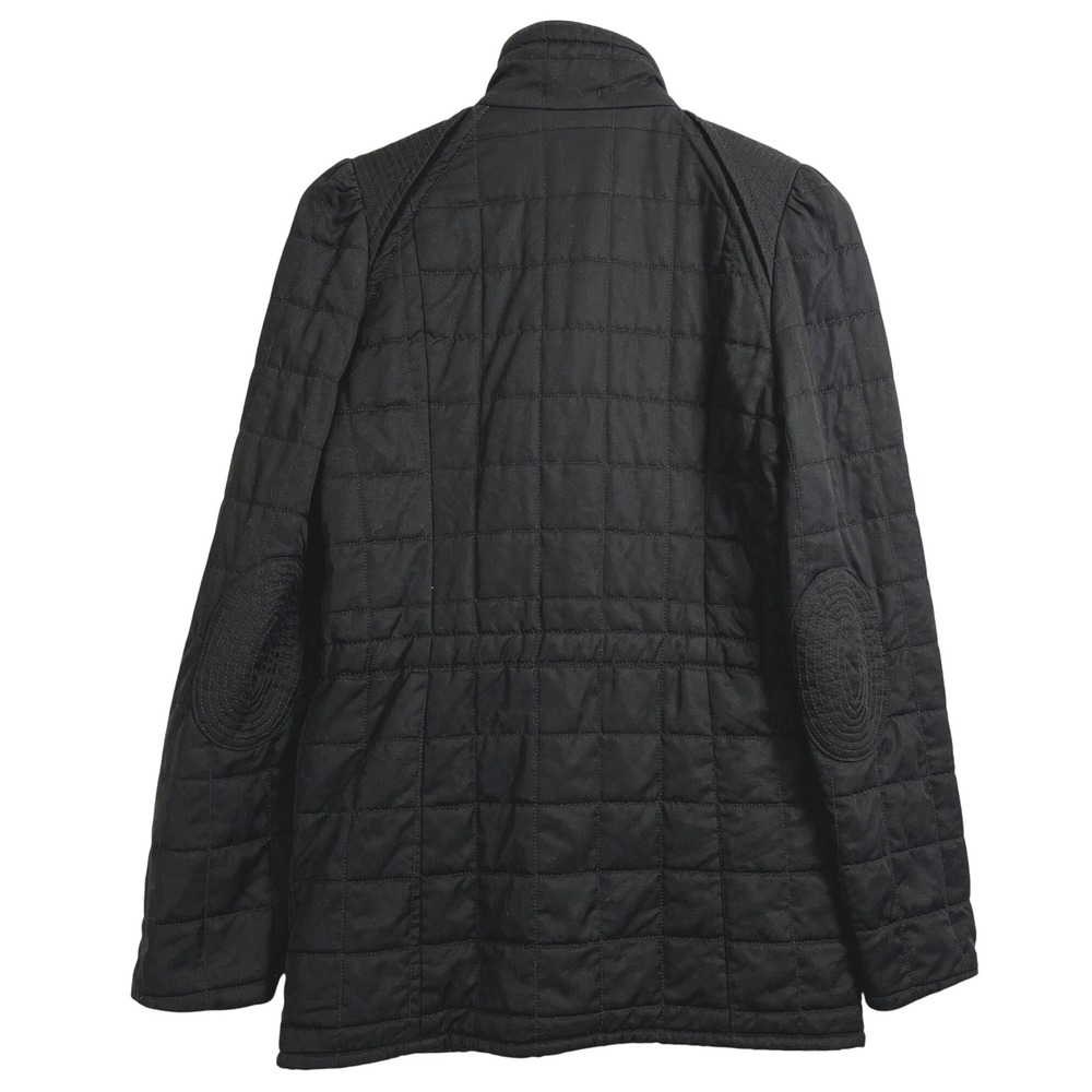 Wilfred Black Quilted Drawstring Waist Jacket Womens Size 6 Six - Picture 3 of 9